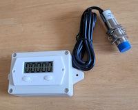 Easy to install electronic heavy duty magnetic induction counter - Free UK Delivery