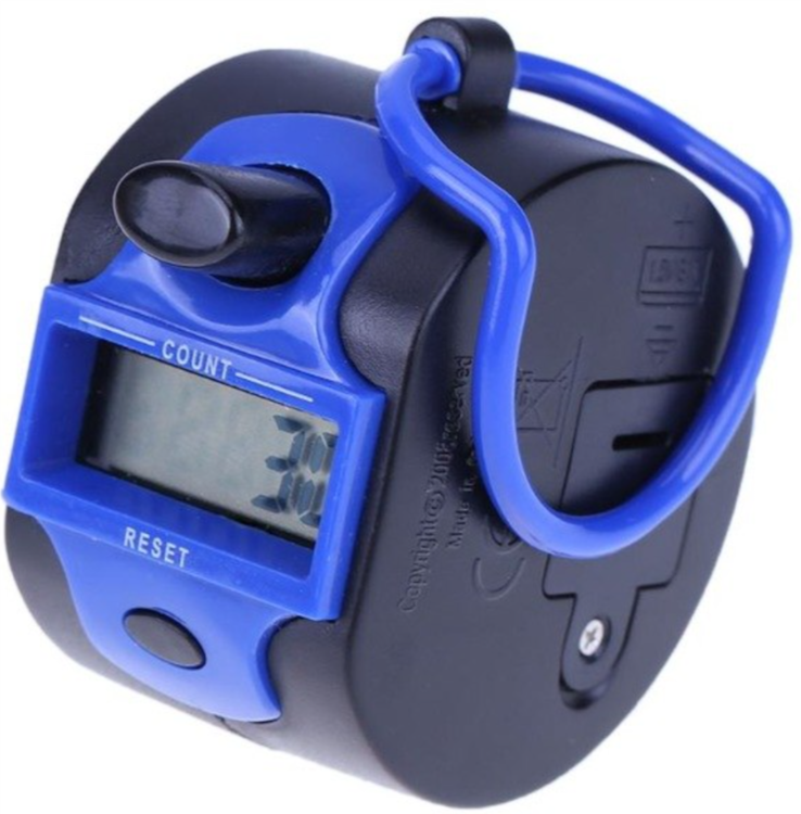 ETC - 001B Blue Electronic Hand Tally Counter