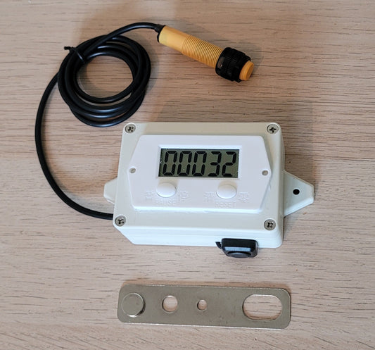 Magnetic Induction Counter plus Reset Only Button