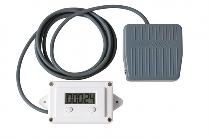 Handsfree foot operated tally counter