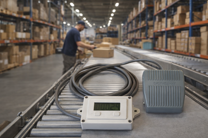 Handsfree foot operated tally counter